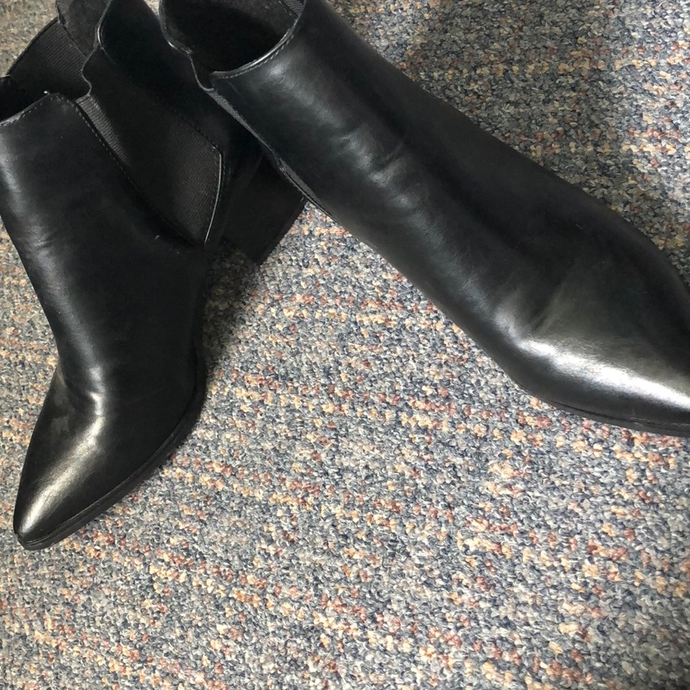 Black boots from Just Fab.com size 7.5